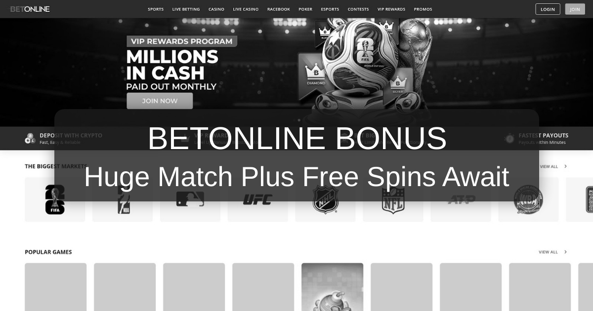 BetOnline Bonus Code Details and How They Function